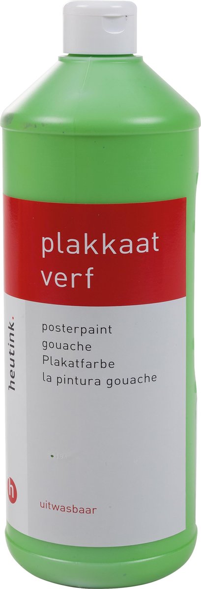 Plakkaatverf | Heutink | Lichtgroen | 1 liter